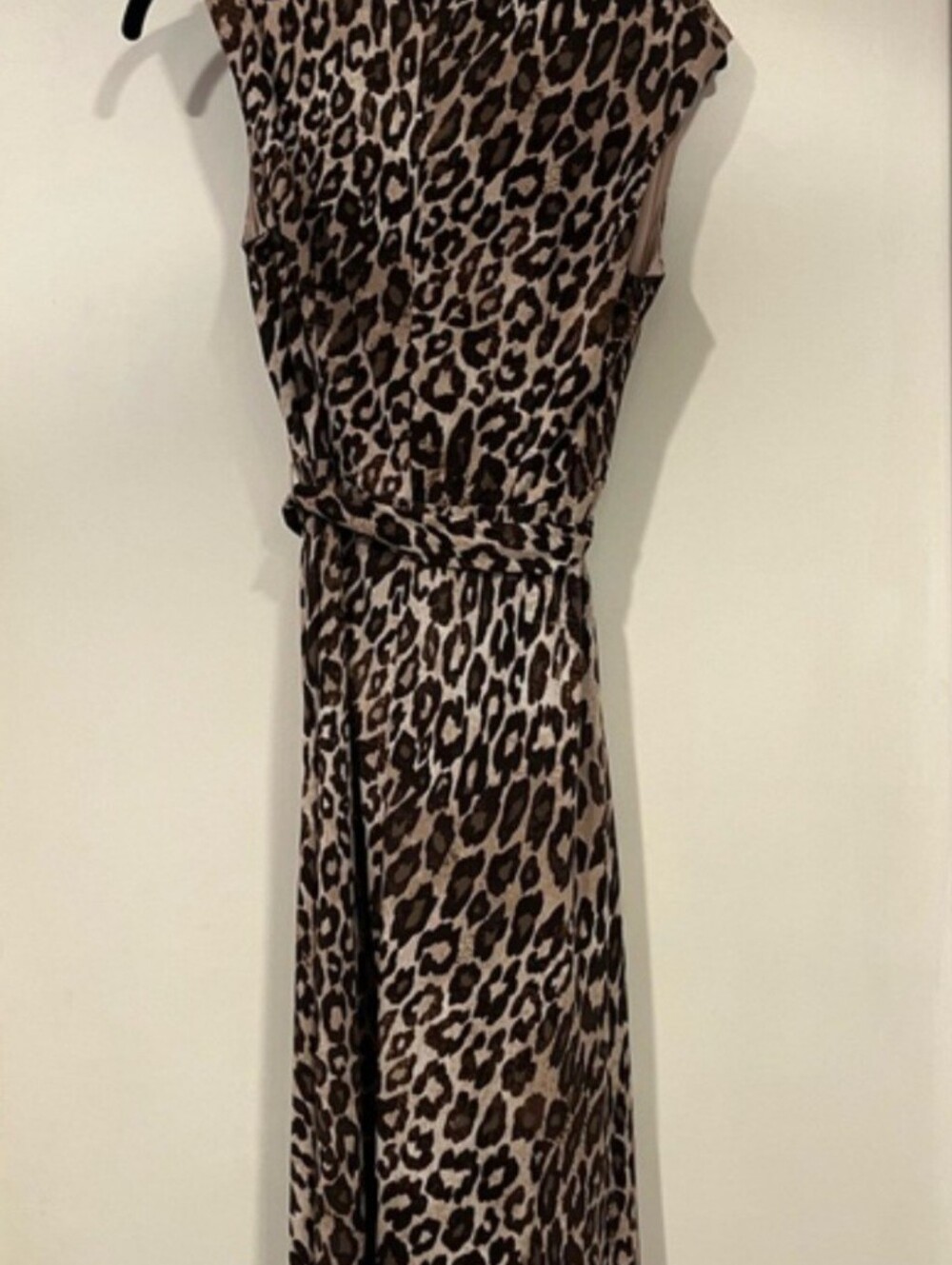 London Times Leopard Print Dress